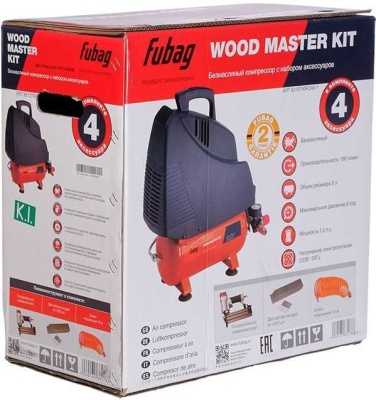 WOOD MASTER KIT + набор из 4 предметов Компрессоры фото, изображение